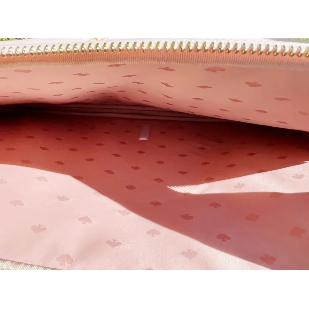 Kate Spade Staci Large  15 Inch Laptop Sleeve Case Pineapple Pink Multi - Picture 3 of 3